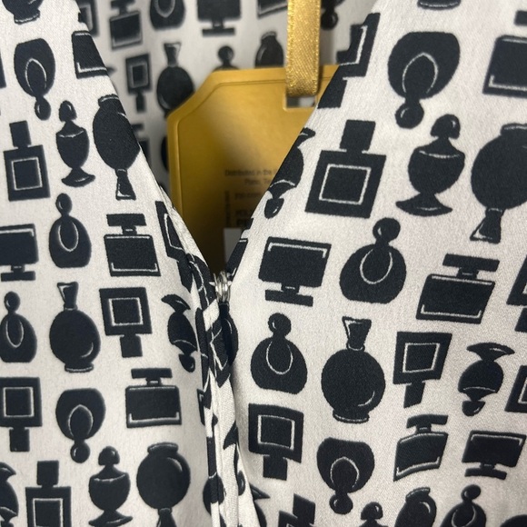 Ryegrass Flutter Sleeve Blouson Dress - Perfume bottle Print - Womens XL - NEW - Picture 10 of 10